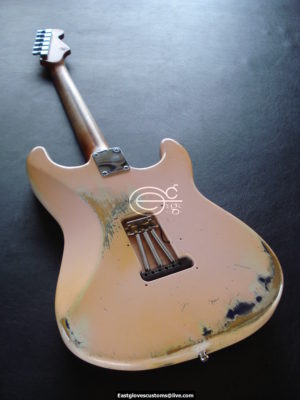 Fender Stratocaster Relic Shell Pink [Left Handed] (SOLD) - Image 9