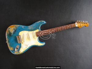 Fender Stratocaster Relic Teal Green Gold Edition (SOLD) - Image 10