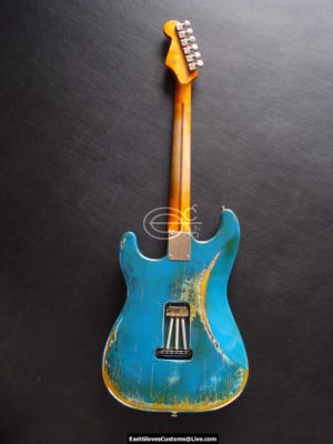 Fender Stratocaster Relic Teal Green Gold Edition (SOLD) - Image 11