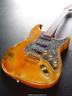Fender Stratocaster Relic Gold Amber (SOLD)