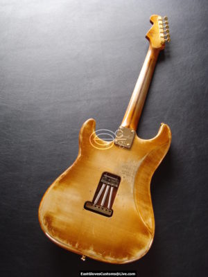 Fender Stratocaster Relic Gold Amber (SOLD) - Image 10