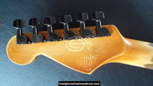 Fender Stratocaster Relic Black & Gold 40th Anniversary Gold Edition (SOLD) - Image 13