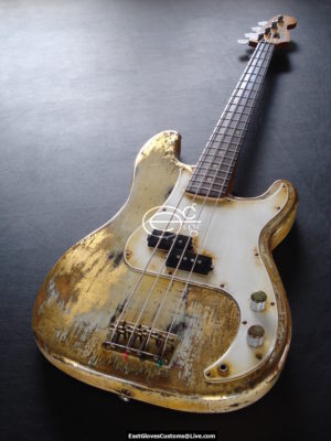 Fender Precision Bass Relic Vintage White Gold Edition (SOLD)