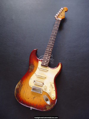 Fender Stratocaster Heavy Relic Cherryburst Special Edition (SOLD) - Image 10