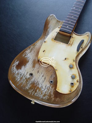 1960's Gibson Kalamazoo KB-1Bass Relic Vintage White Made in USA - Image 3