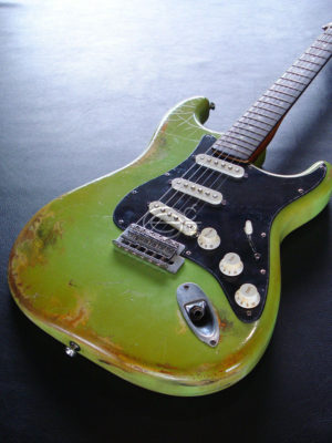 Fender Stratocaster Relic Green (SOLD) - Image 2