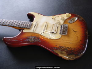 Fender Stratocaster Heavy Relic Cherryburst Special Edition (SOLD) - Image 5