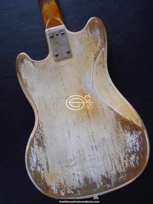 1960's Gibson Kalamazoo KB-1Bass Relic Vintage White Made in USA - Image 4