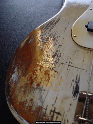 Fender Precision Bass Relic Vintage White Gold Edition (SOLD) - Image 3