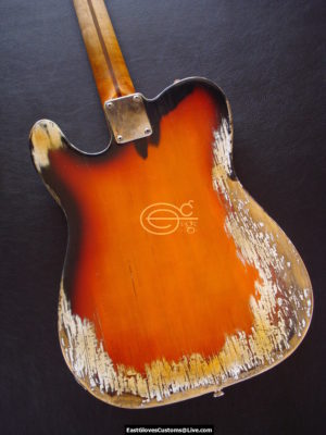 Fender Telecaster Heavy Relic Sunburst Gold Edition (SOLD) - Image 7