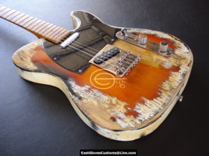 Fender Telecaster Heavy Relic Sunburst Gold Edition (SOLD) - Image 8