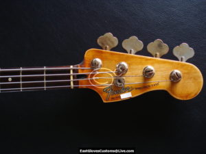 Fender Precision Bass Relic Vintage White Gold Edition (SOLD) - Image 13