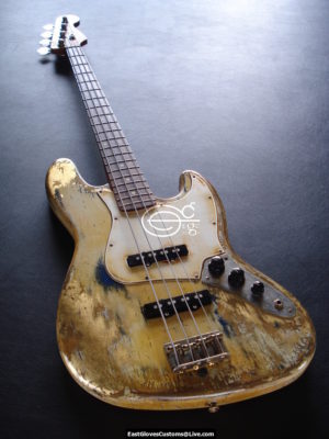 Fender Jazz Bass Relic Vintage White Gold Edition (SOLD) - Image 2