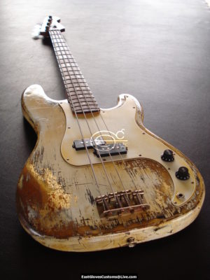 Fender Precision Bass Relic Vintage White Gold Edition (SOLD)