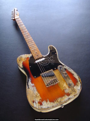 Fender Telecaster Heavy Relic Sunburst Gold Edition (SOLD) - Image 6