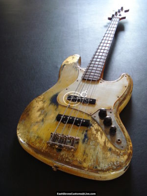 Fender Jazz Bass Relic Vintage White Gold Edition (SOLD)