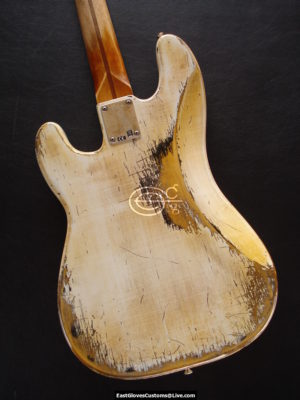Fender Precision Bass Relic Vintage White Gold Edition (SOLD) - Image 10