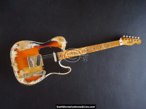 Fender Telecaster Heavy Relic Sunburst Gold Edition (SOLD) - Image 10