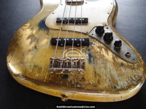 Fender Jazz Bass Relic Vintage White Gold Edition (SOLD) - Image 4