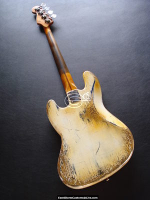 Fender Jazz Bass Relic Vintage White Gold Edition (SOLD) - Image 11