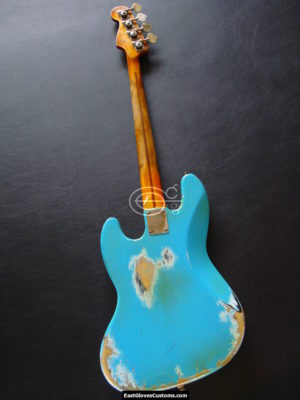 Fender Jazz Bass Relic Ocean Blue (SOLD) - Image 11