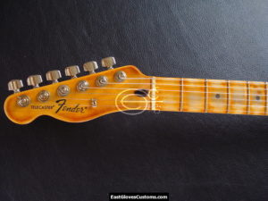 Fender Telecaster Heavy Relic Daphne Blue/Sunburst [Left Handed] (SOLD) - Image 12