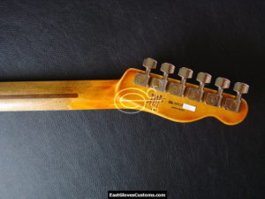 Fender Telecaster Heavy Relic Daphne Blue/Sunburst [Left Handed] (SOLD) - Image 13