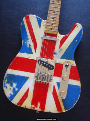 Fender Telecaster Heavy Relic Union Jack British Flag (SOLD) - Image 4