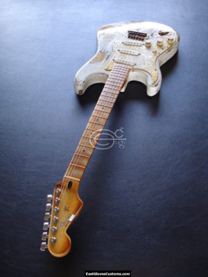 Fender Stratocaster Heavy Relic Vintage White [Left Handed] (SOLD) - Image 10