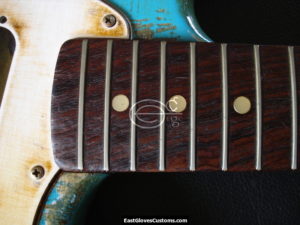 1964 Fender Duo Sonic II Made in USA Heavy Relic Blue (SOLD) - Image 11