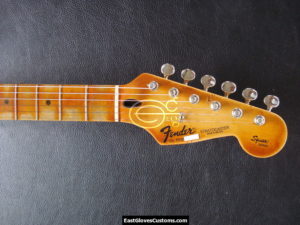 Fender Squier Series Stratocaster Heavy Relic Vintage White (SOLD) - Image 12