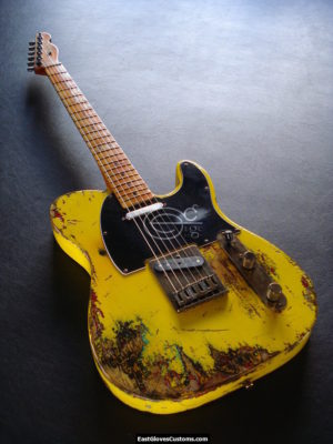 Fender Telecaster Heavy Relic Yellow (Full Relic Hardware) (SOLD)