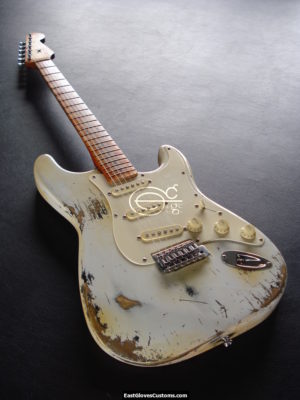 Fender Squier Series Stratocaster Heavy Relic Vintage White (SOLD)