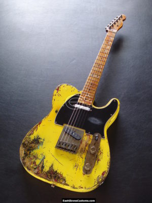 Fender Telecaster Heavy Relic Yellow (Full Relic Hardware) (SOLD) - Image 3