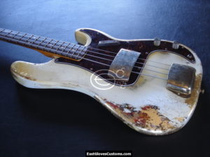 Fender Precision Bass Relic Vintage White (SOLD) - Image 6