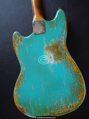 1964 Fender Duo Sonic II Made in USA Heavy Relic Blue (SOLD) - Image 5