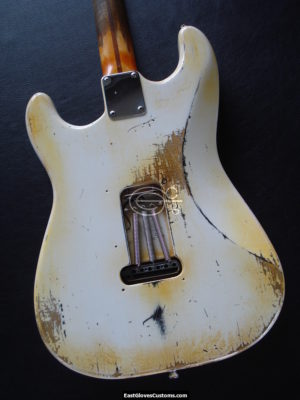 Fender Squier Series Stratocaster Heavy Relic Vintage White (SOLD) - Image 7