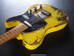 Fender Telecaster Heavy Relic Yellow (Full Relic Hardware) (SOLD) - Image 4