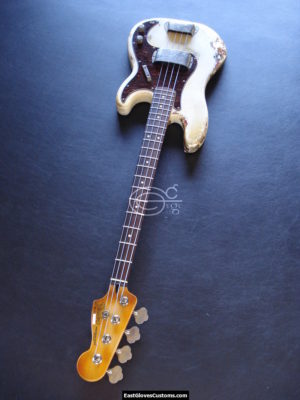 Fender Precision Bass Relic Vintage White (SOLD) - Image 9