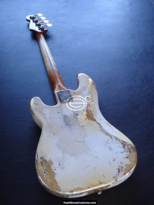 Fender Precision Bass Relic Vintage White (SOLD) - Image 7