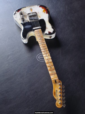 Fender Telecaster 60Th Anniversary Diamond Series Heavy Relic White/Sunburst (SOLD) - Image 11