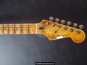 Fender Stratocaster Heavy Relic Orange H/S/S (SOLD) - Image 12