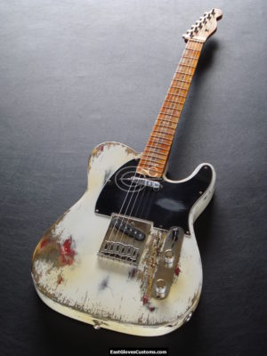 Fender Telecaster Heavy 60Th Anniversary Relic White (SOLD) - Image 3