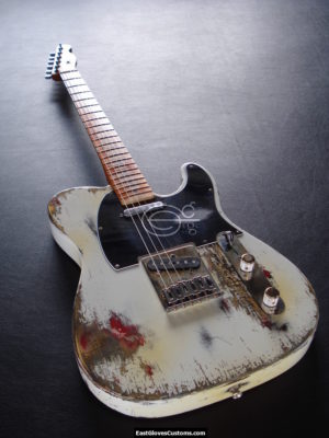 Fender Telecaster Heavy 60Th Anniversary Relic White (SOLD) - Image 4