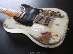 Fender Telecaster Heavy 60Th Anniversary Relic White (SOLD) - Image 6