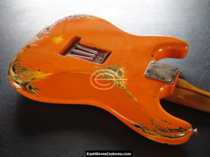 Fender Stratocaster Heavy Relic Orange H/S/S (SOLD) - Image 7