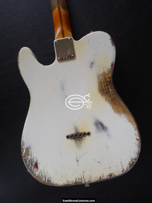 Fender Telecaster Heavy 60Th Anniversary Relic White (SOLD) - Image 12