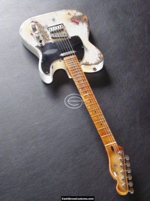 Fender Telecaster Heavy 60Th Anniversary Relic White (SOLD) - Image 8