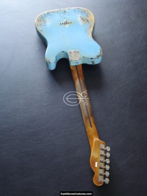 Fender Telecaster Heavy Relic Daphne Blue (SOLD) - Image 11