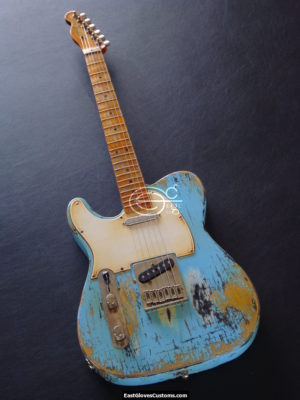 Fender Telecaster Heavy Relic Daphne Blue (SOLD) - Image 3